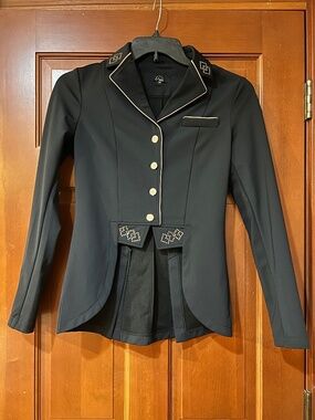 HKM Black Short Tailcoat – Size 34